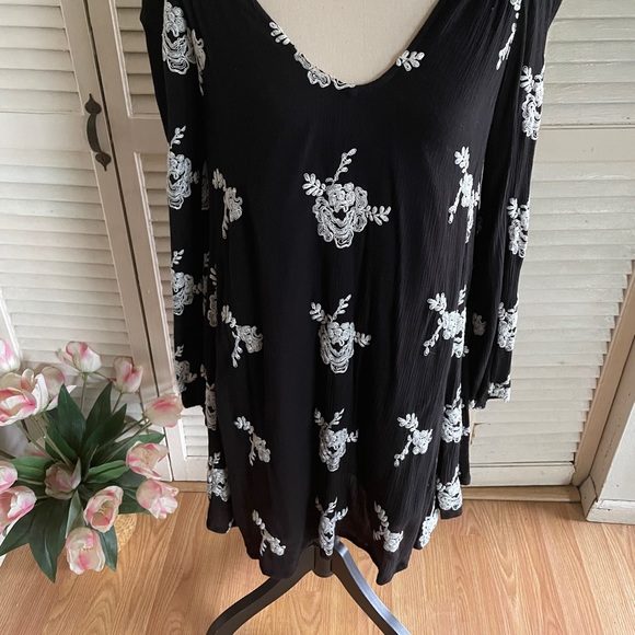 Free People Emma Dress Black Combo - Picture 5 of 9